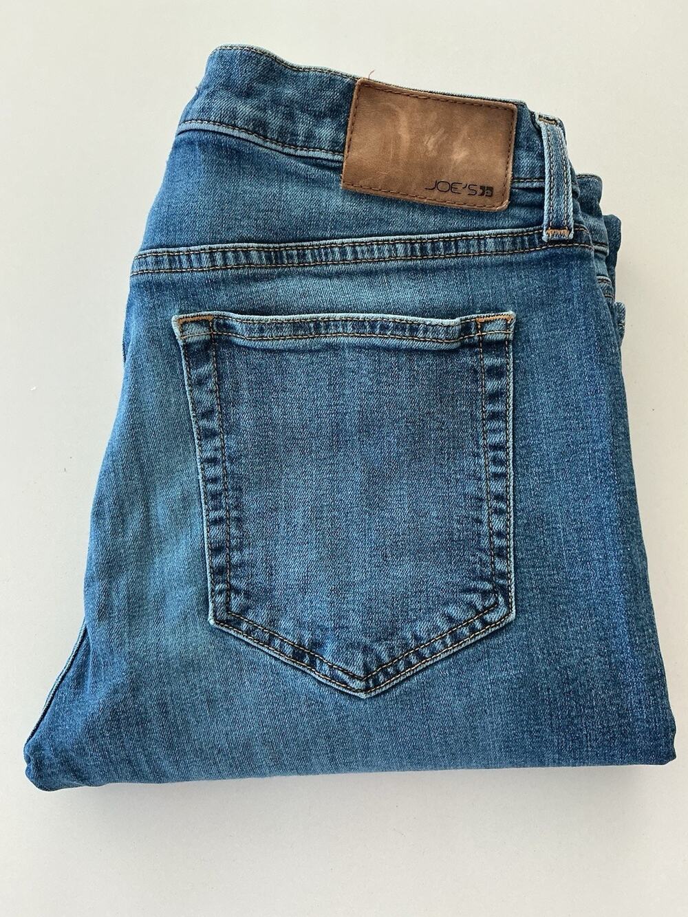 Joe’s Men’s Blue Jeans The Brixton Straight + Narrow Size 34/34